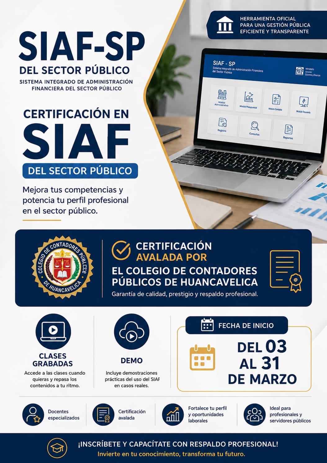 SISTEMA INTEGRADO DE ADMINISTRACIÓN FINANCIERA DEL SECTOR PÚBLICO SIAF SP 2026